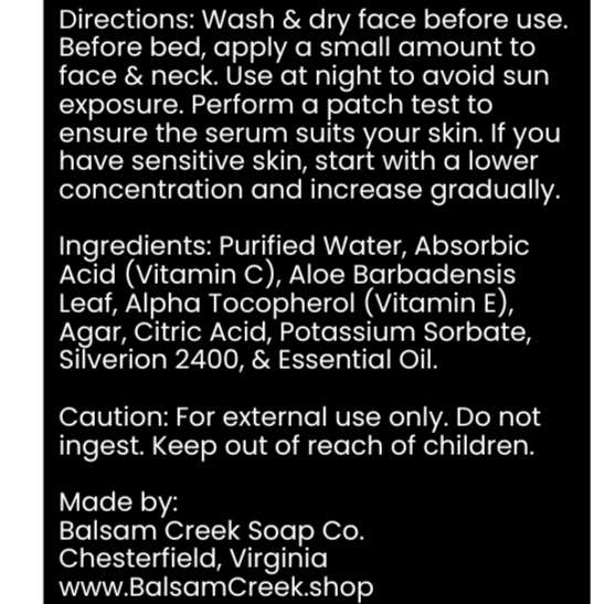 Vitamin C + E Serum