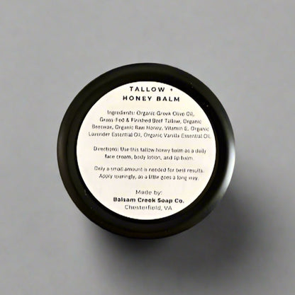 Tallow + Honey Balm